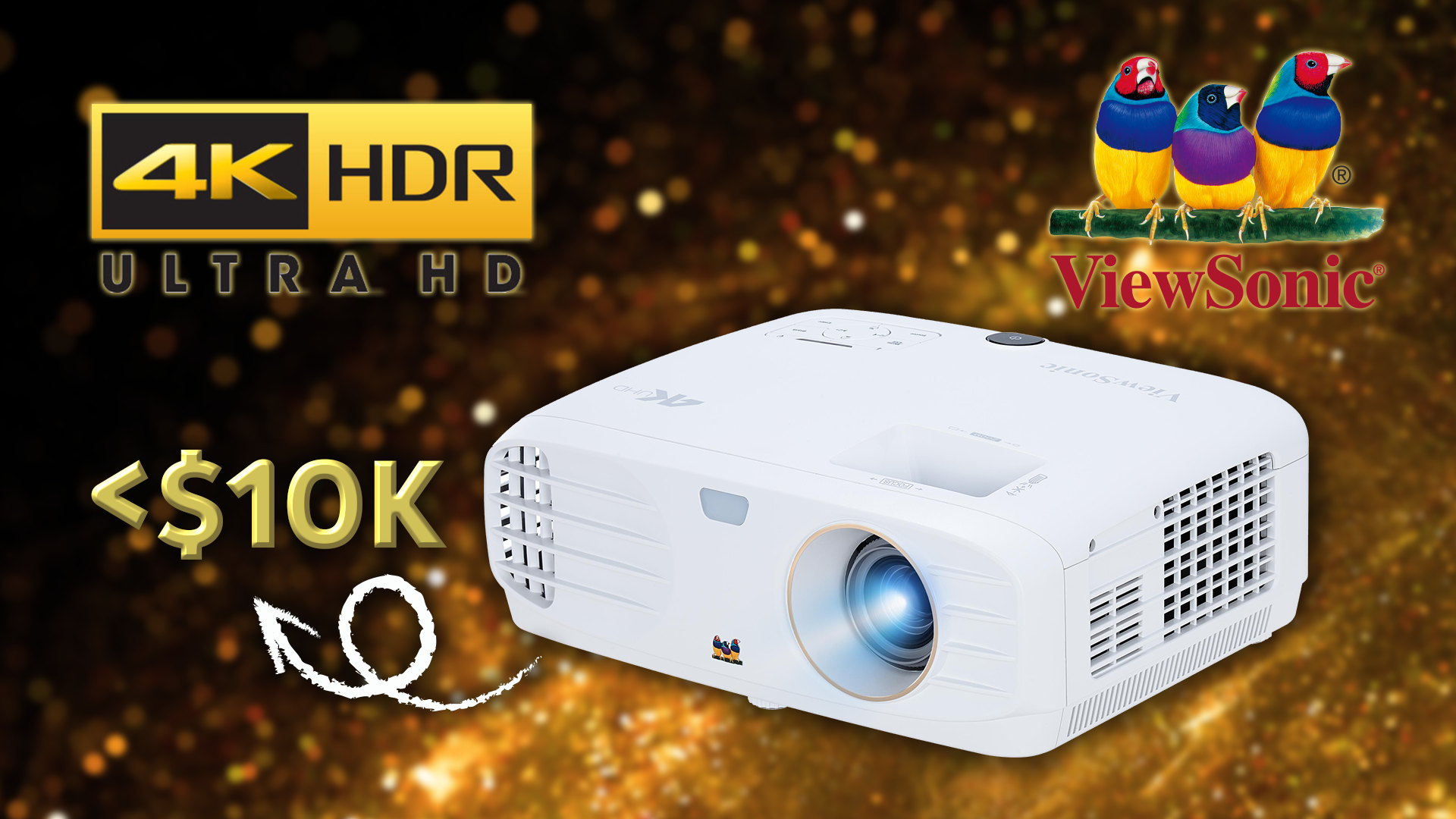 ViewSonic PX727-4K UHD高亮度投影機唔使一萬???2018年在日本市佔率高達45.6%,勇奪日本銷售第一!