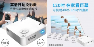 2020年隨身小劇院： EZCast Beam J2微型無線投影機 評測 優惠價$1