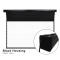 VIVIDSTORM T-WC-P 常規/長焦 透聲打孔 電動降落幕 白幕/黑邊/黑色機箱 (16:9)