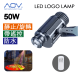 50W 廣告射燈 LOGO燈 LED LOGO LAMP 防水 帶遙控 黑色
