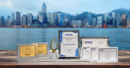 八捷神話  屢創傳奇：香港投影連續八年奪得【EPSON年度投影機最佳銷售大奬】